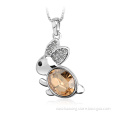 OUXI New Arrival Cute Rabbit Teenage Necklace With Low Price